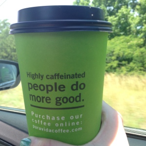 "Highly caffeinated people do more good."
